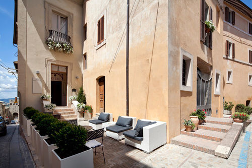 Hotel Degli Affreschi มอนเตฟัลโก ภายนอก รูปภาพ